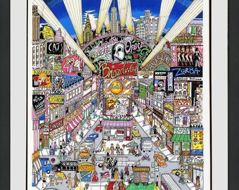 新品未開封 プレミア CHARLES FAZZINO 2000ピースパズル Charles Fazzino 2000 Piece Puzzle Historically Boston New Sealed