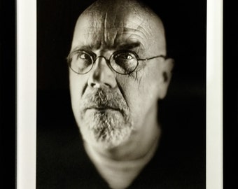 Chuck Close "Self Portrait 2" - Signed Iris Print - Framed - COA - Buy/Sell/Trade - See Live at GallArt