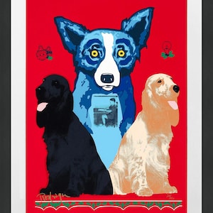 George rodrigue blue dog art - Etsy 日本