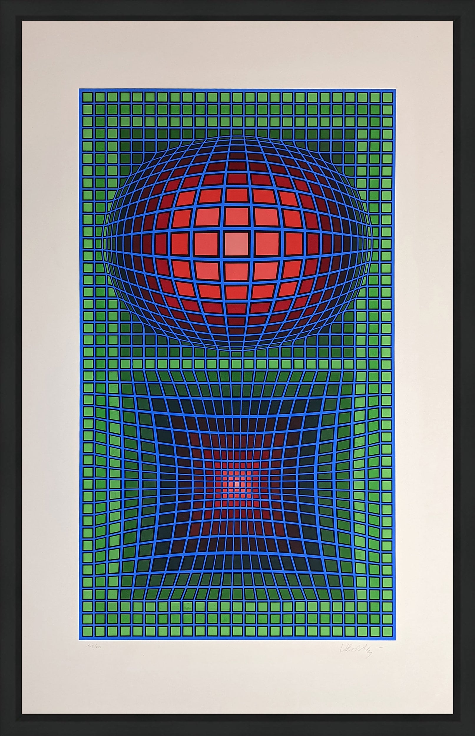 Victor Vasarely⁄ヴィクトル・ヴァザルリ シルクスクリーン ed.50⁄250