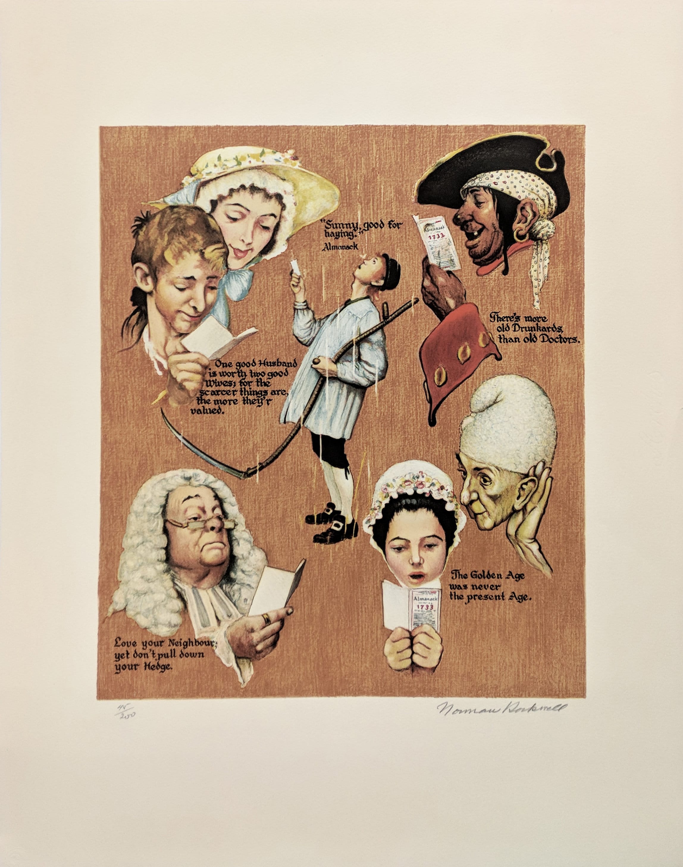 Poor richard almanac - Etsy 日本
