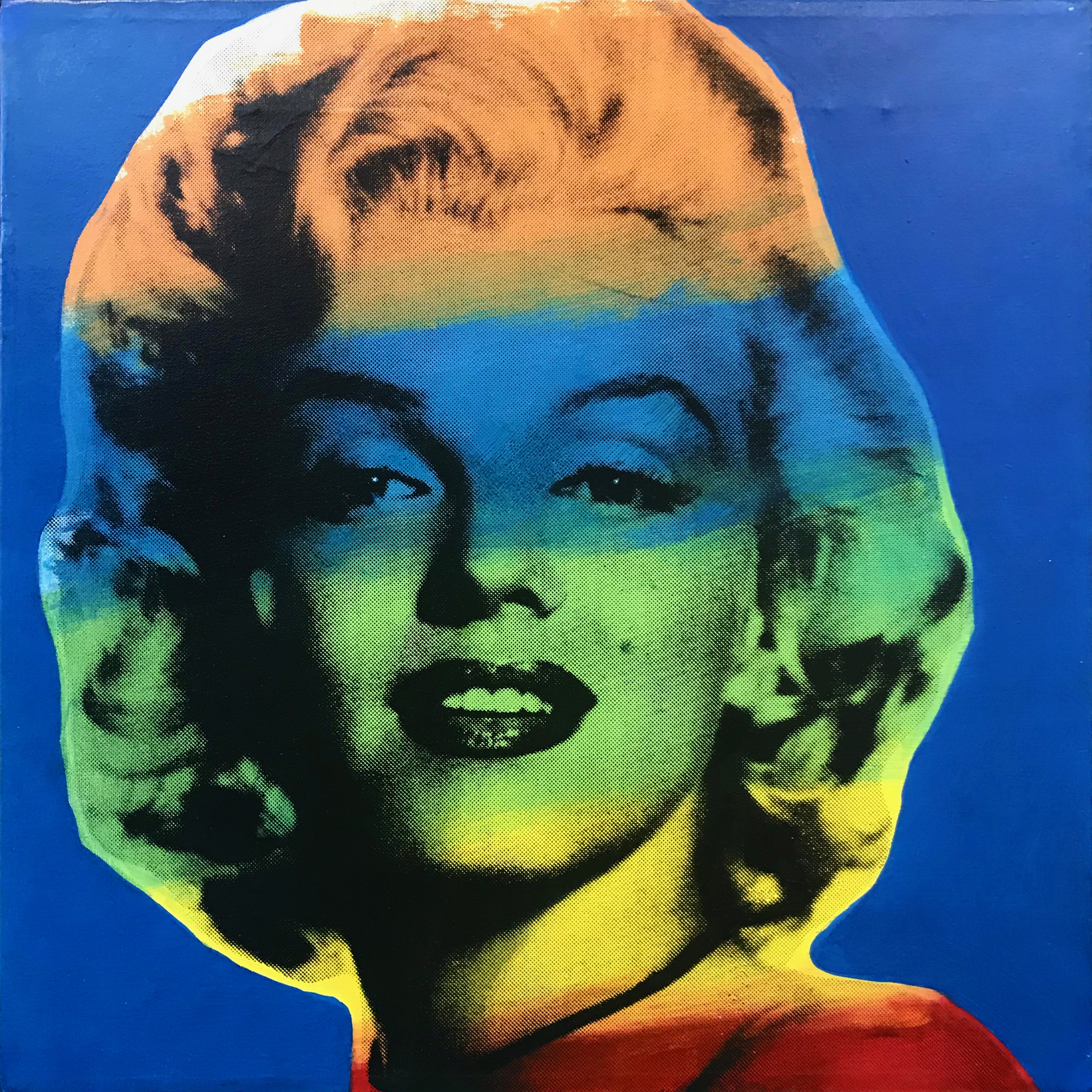 Steve Kaufman  Steve Kaufman Marilyn Monroe Louis Vuitton LV Oil