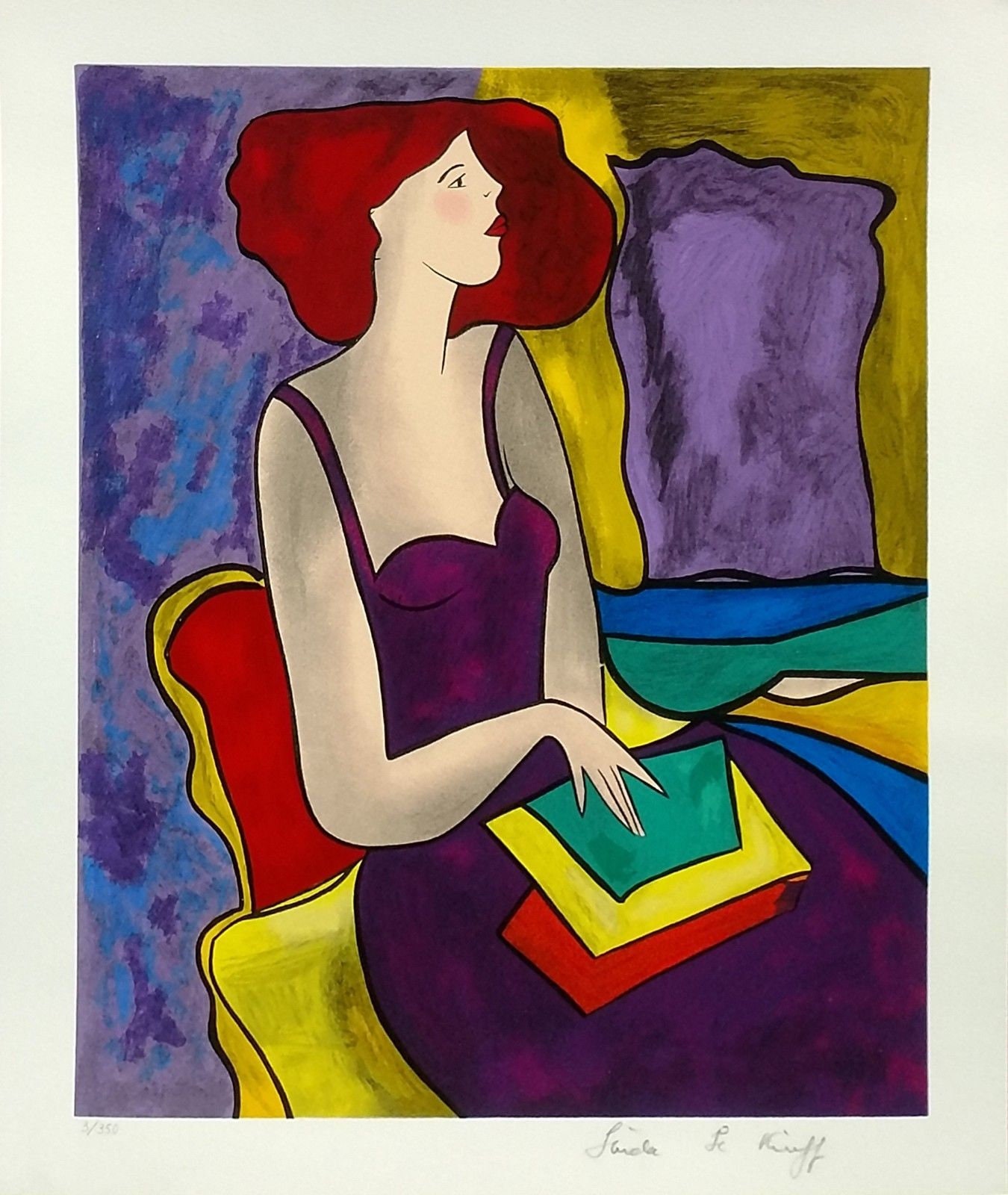 Linda le kinff print - Etsy 日本