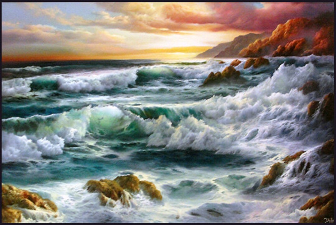 yukiです。♡インテリア♡レピドス♡ジャクソンマティス♡海の絵 219f9f14094bc6721090bb3f20f92c