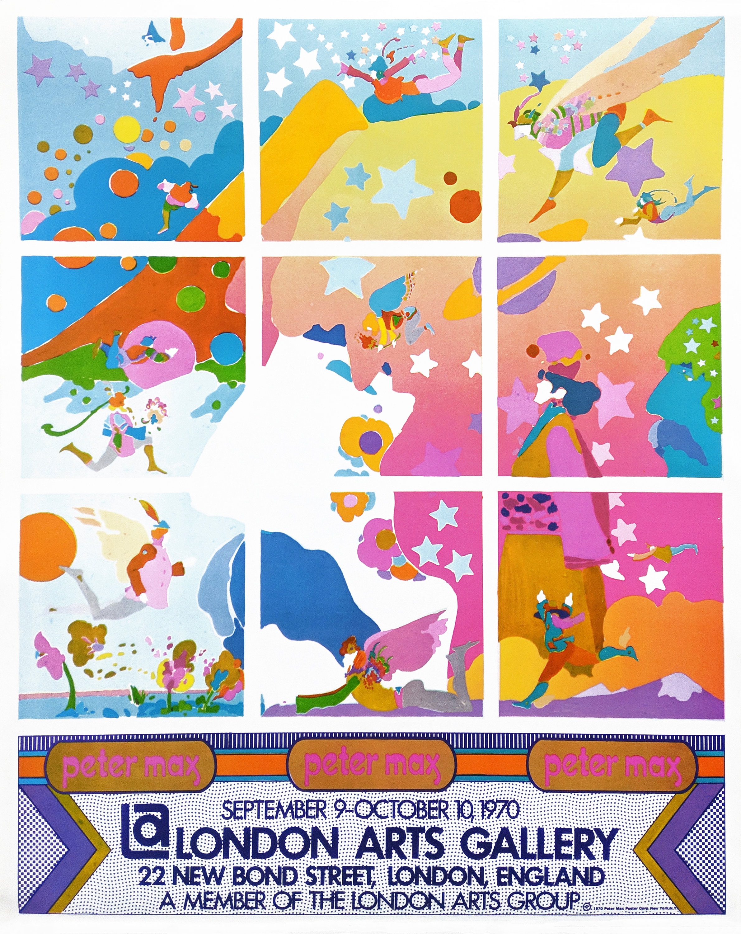 Peter max lithographs - Etsy 日本