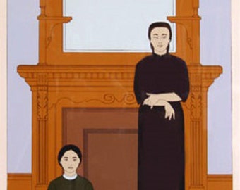 Will Barnet "Reflection" - 1971 - S/N Serigraph - Retail 3,950 - COA - See Live at GallArt - Buy/Sell/Trade