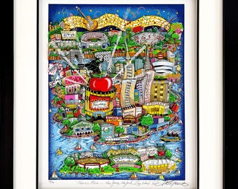 CHARLES FAZZINO - Windy City - Etsy