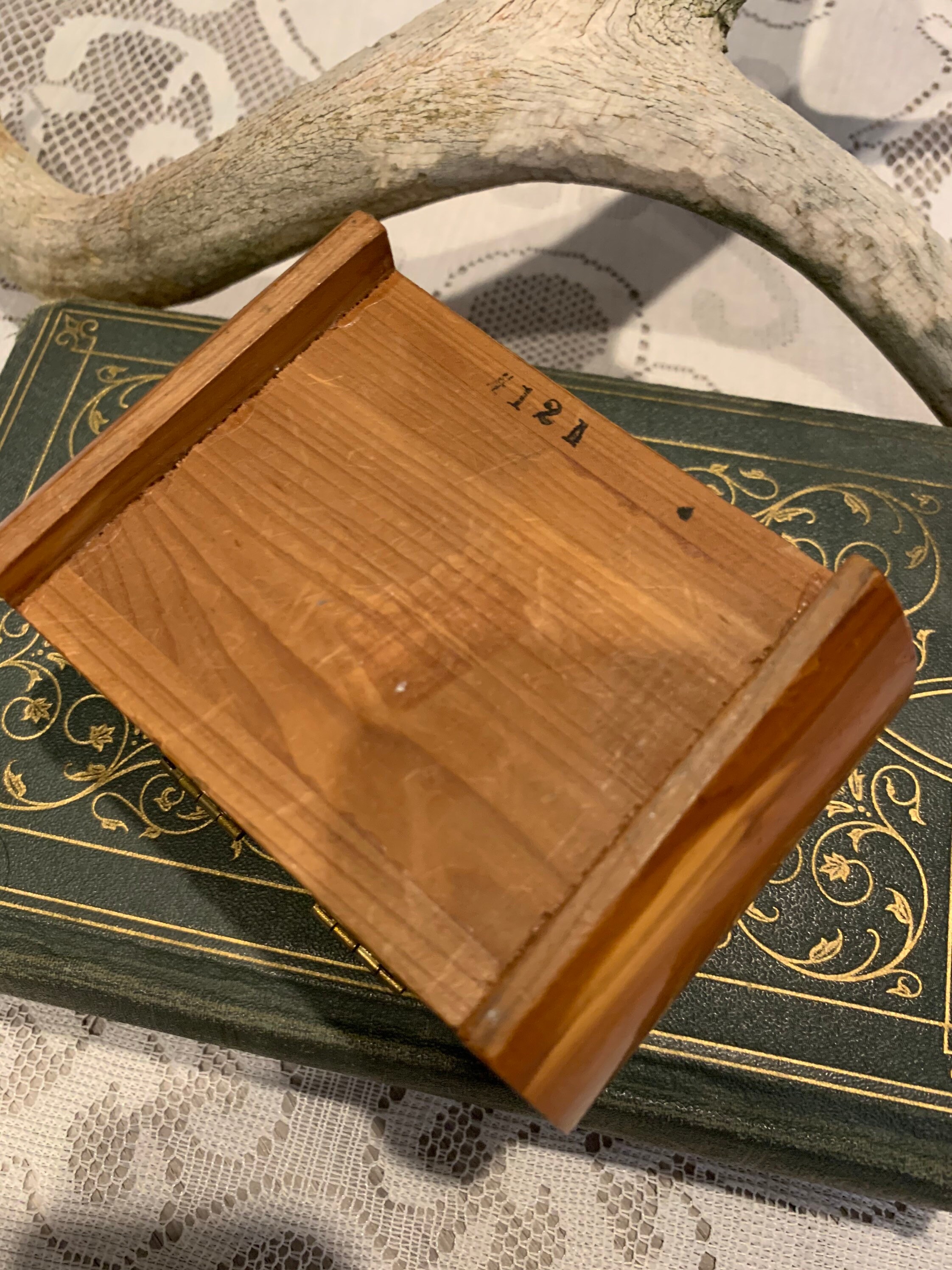 Wooden Jewelry Boxkeepsake box St Regis Montana storage | Etsy