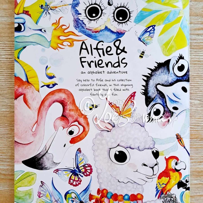 A Children's Alphabet Rhyming Story Book: 'alfie and Friends, an ...