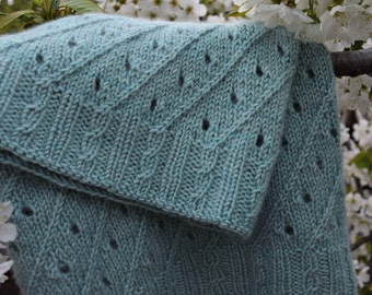 Grace ~ a cowl knitting pattern by Luletti