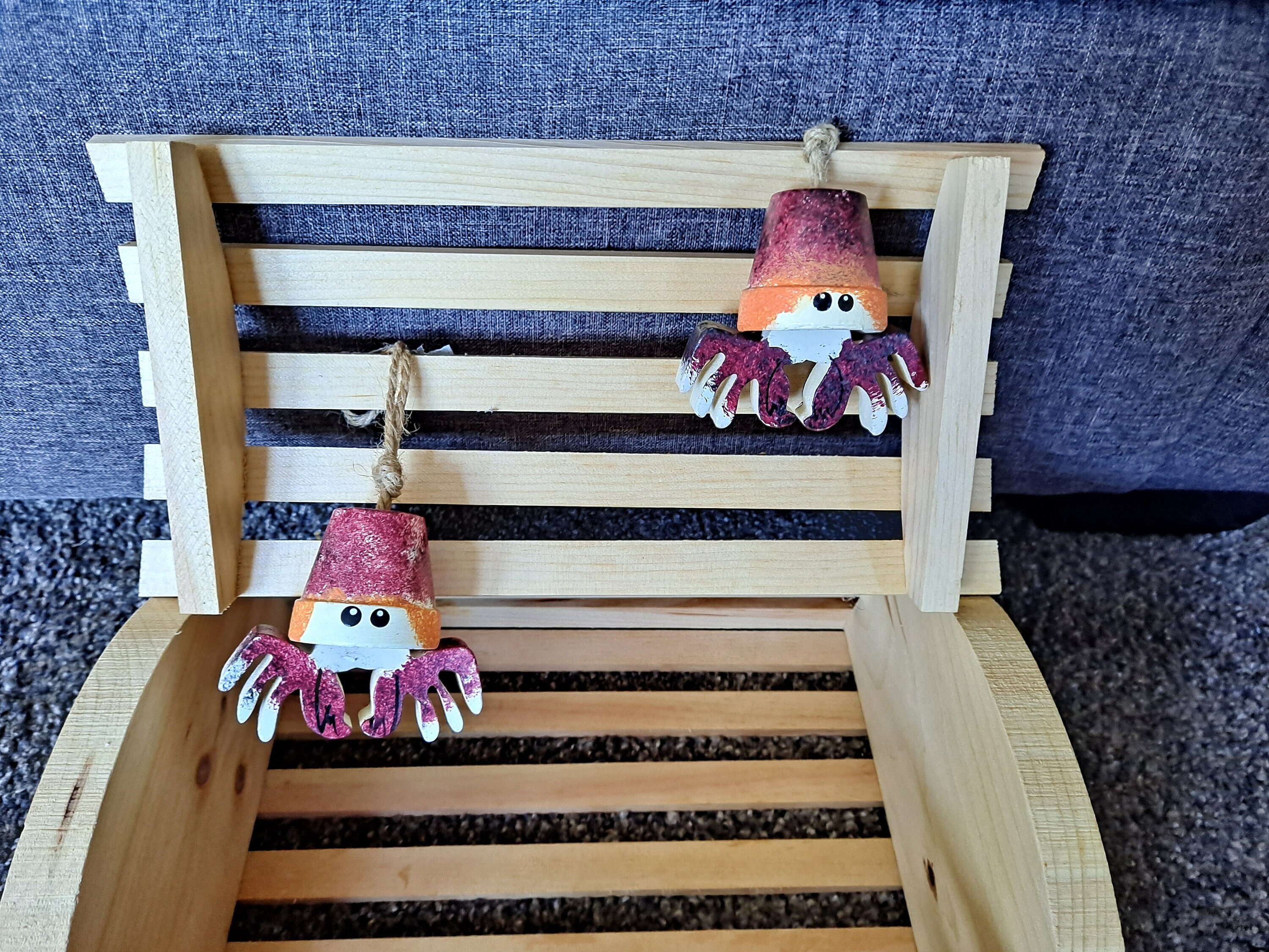 Crab Christmas/holiday Ornaments - Etsy