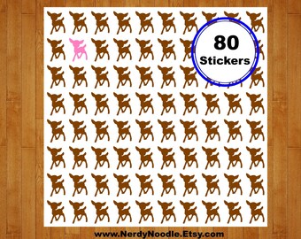 Deer sticker | Etsy