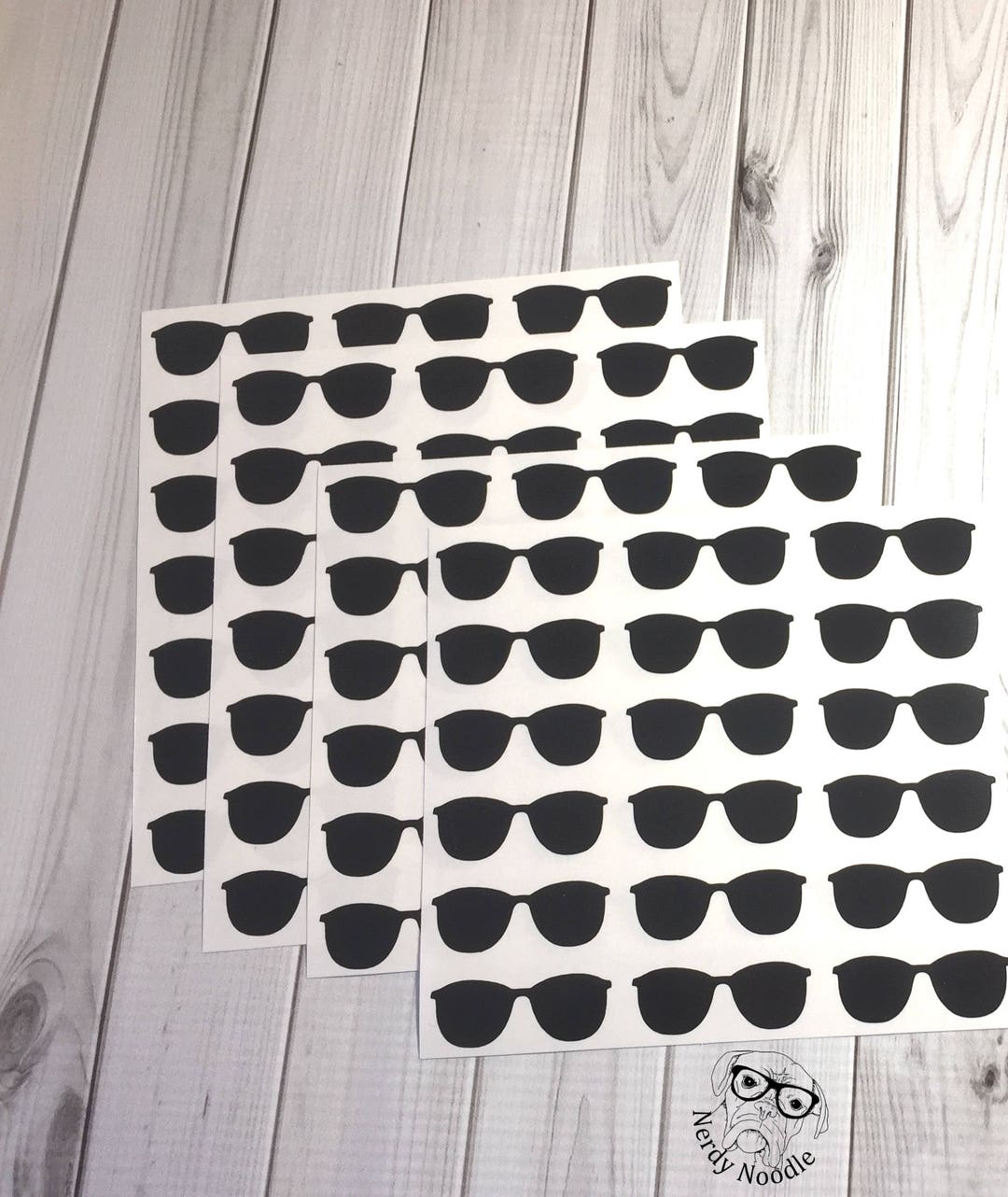 Sunglass Stickers, Sunglass Planner Stickers, Sunglass Sticker Set