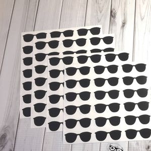Sunglass Stickers, Sunglass Planner Stickers, Sunglass Sticker Set, Sunglass Envelope Seals, Sunglass Envelope Stickers, Sunglass Decal