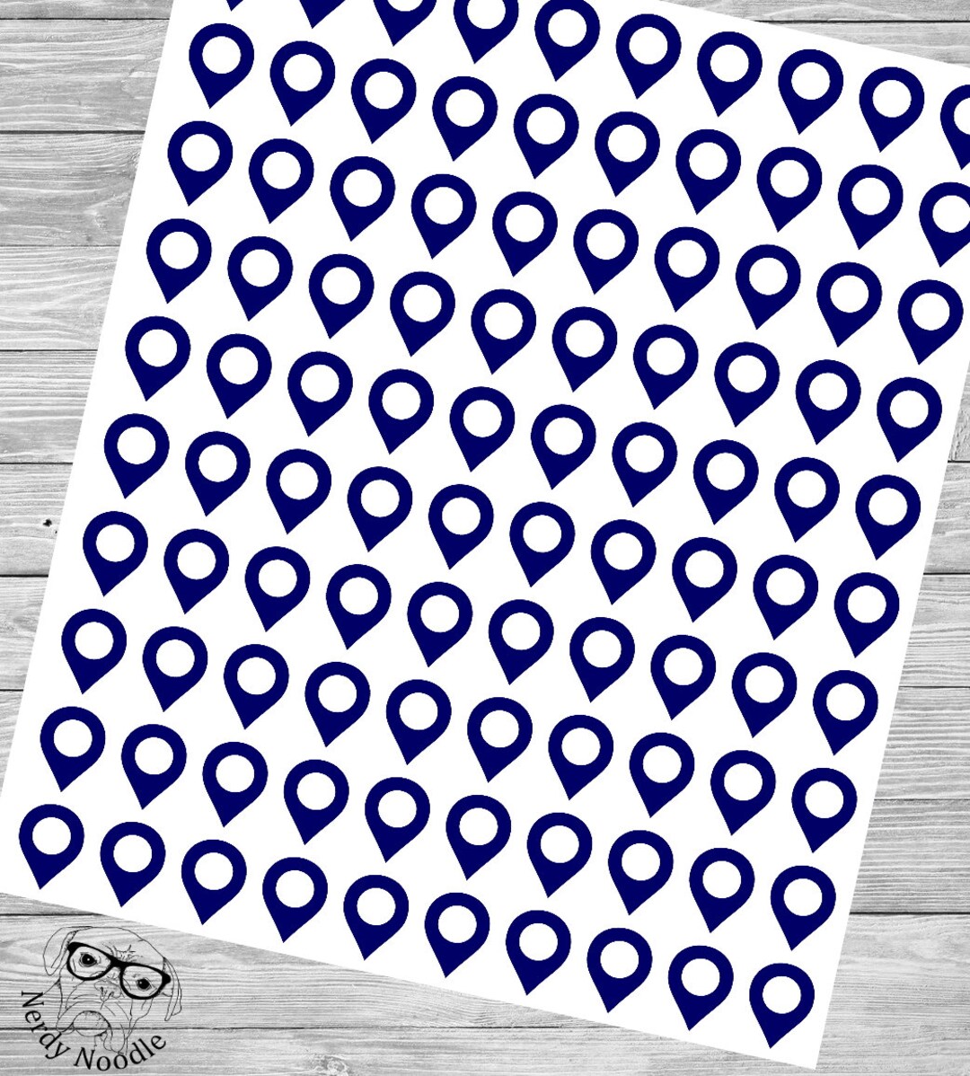 Map Marker Stickers Location Marker Stickers Location Pin Etsy