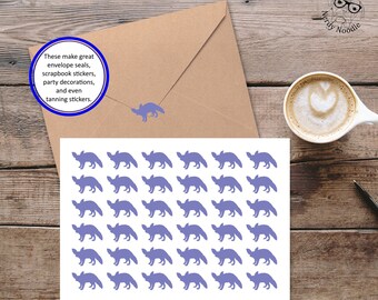 Fennec Fox Stickers, Fox Planner Stickers, Fox Sticker Set, Fox Envelope Seals, Fox Label, Fox Party Decor, Fennec Fox, Fox Scrapbooking