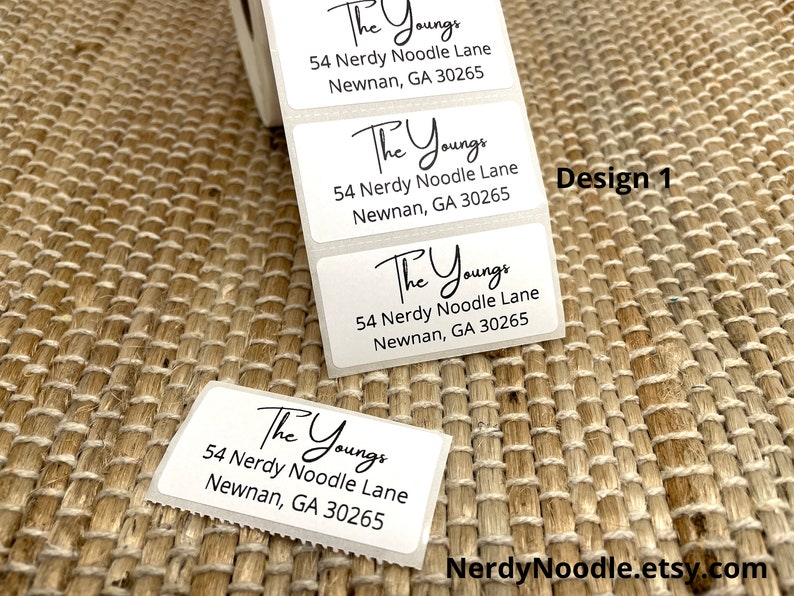 Custom Address Labels, Custom Return Address Labels, 100-250-500 ...