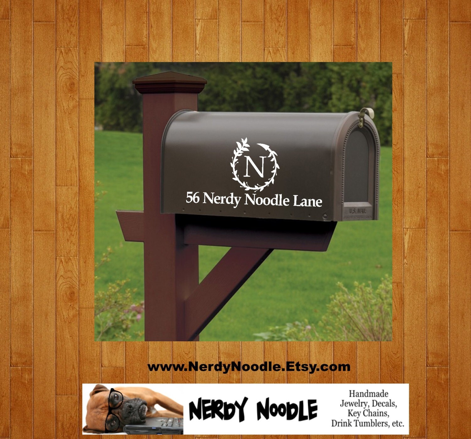 Arrow Mailbox Decal Mailbox Decal Address Decal Mailbox Etsy