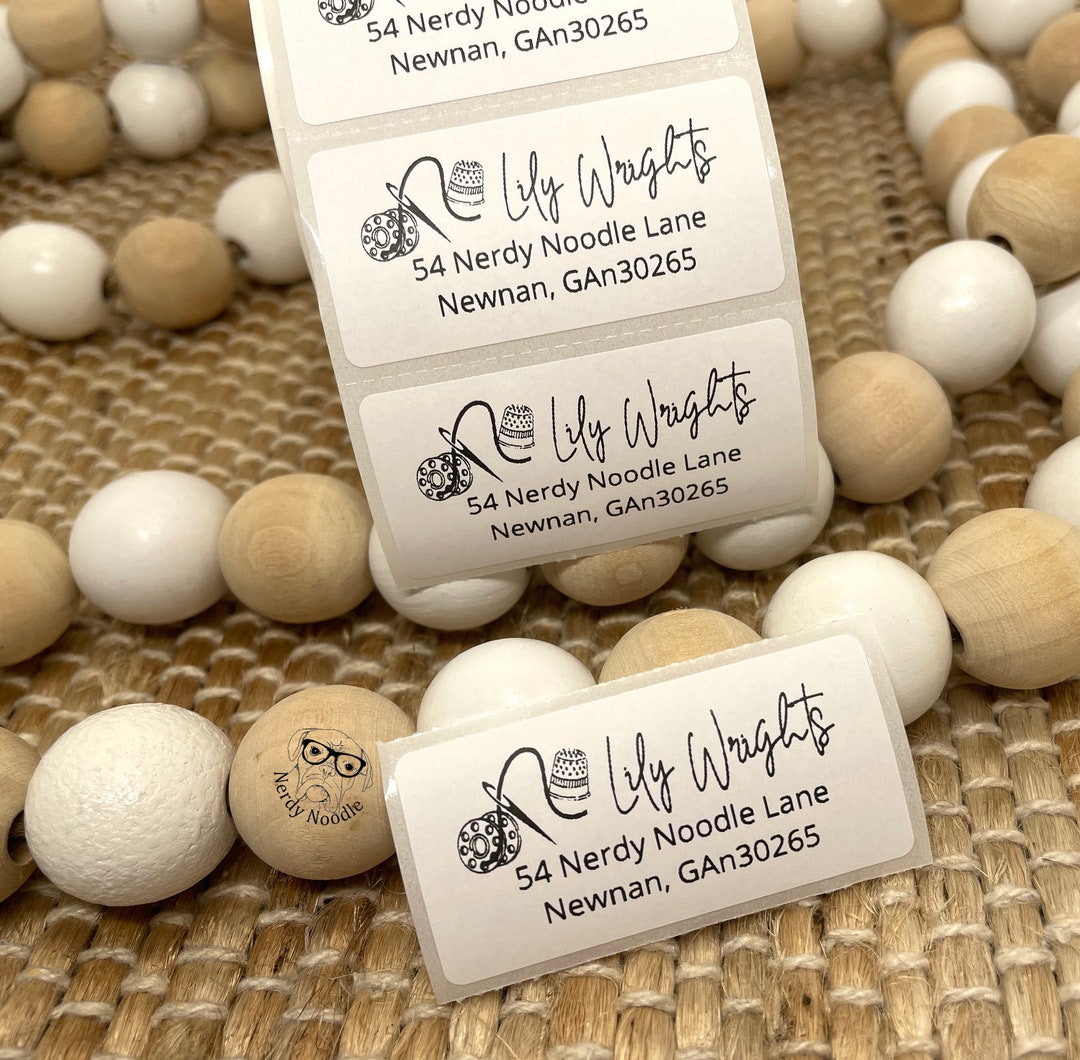 Sewing Address Labels, Sewing Return Address Labels, 100250500