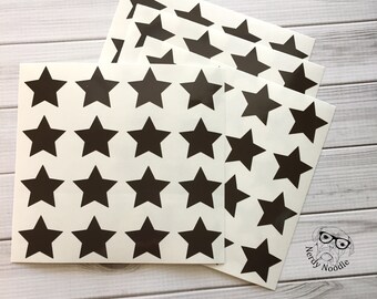 Star Stickers, Star Planner Stickers, Star Sticker Set, Star Envelope Seals, Star Envelope Stickers, Gold Star, Gold Star Sticker, Star