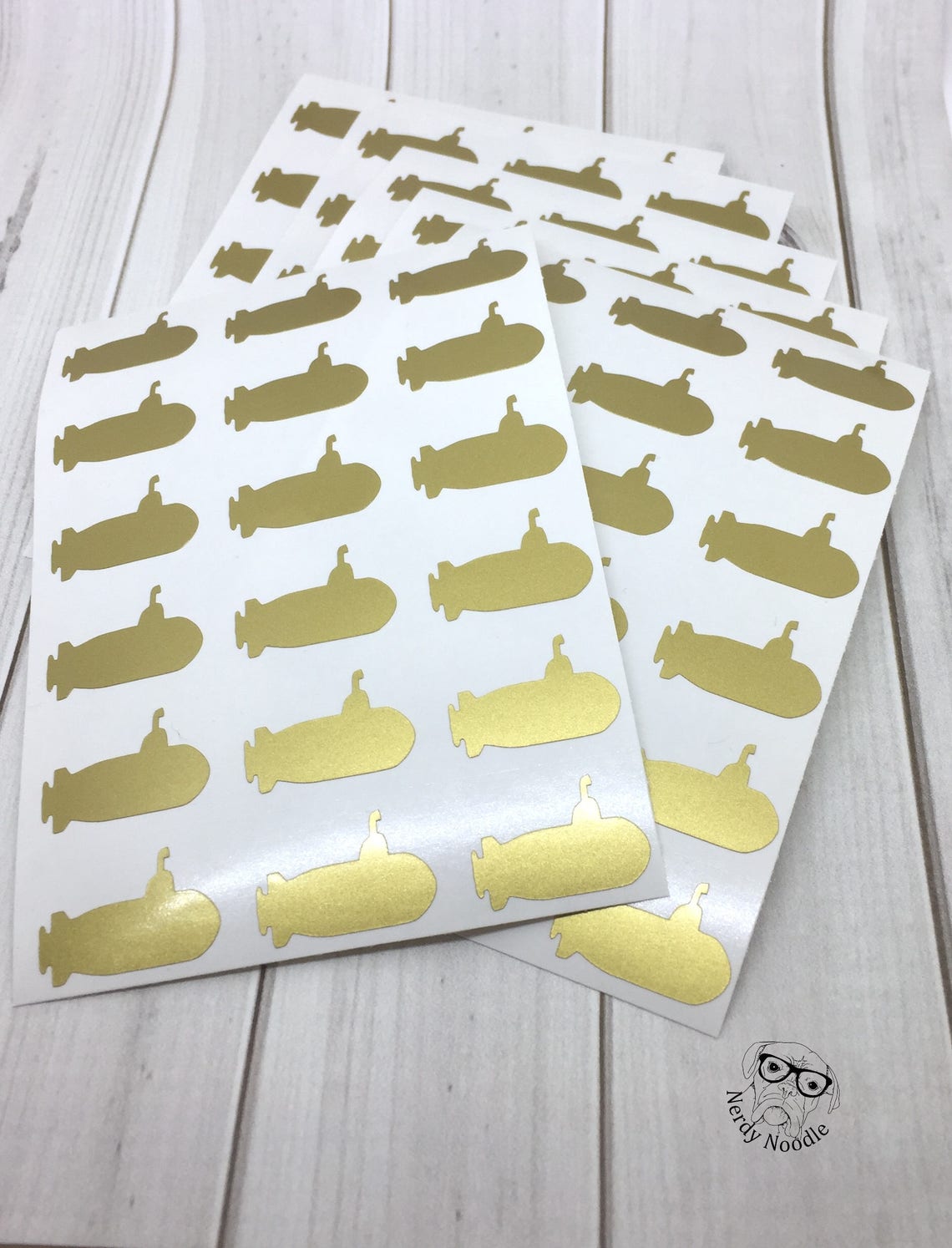 Submarine Stickers, Submarine Planner Stickers, Submarine Sticker Set ...