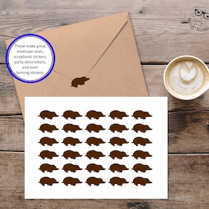 Mole Stickers, Mole Planner Stickers, Mole Sticker Set, Mole Envelope Seals, Mole Labels, Mole, Mole Scrapbook Stickers, Mole Tanning