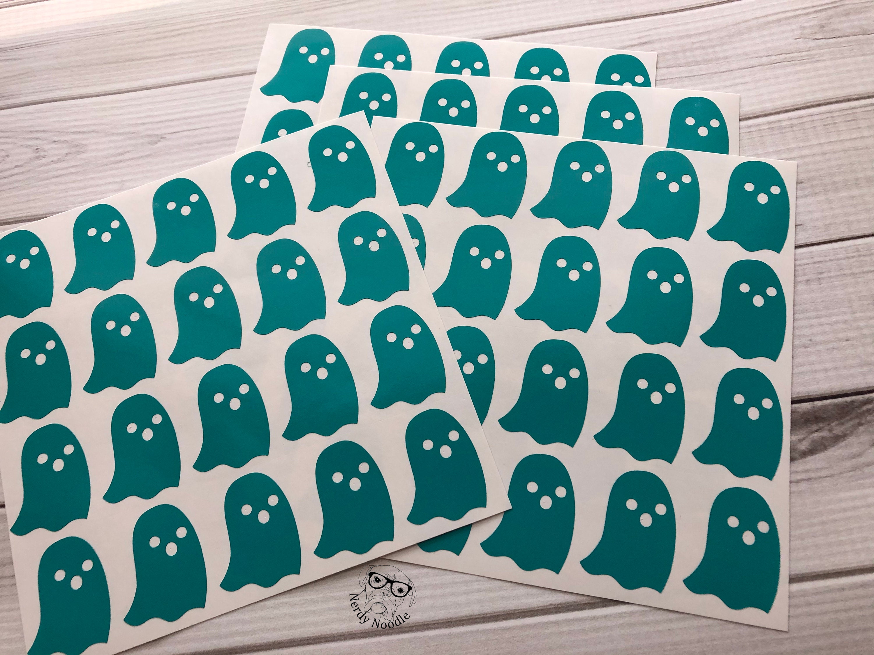 Shadow Ghost Sticker Ghost Halloween Stickers, Ghost Stickers, Ghost Sticker Set, Ghost ...