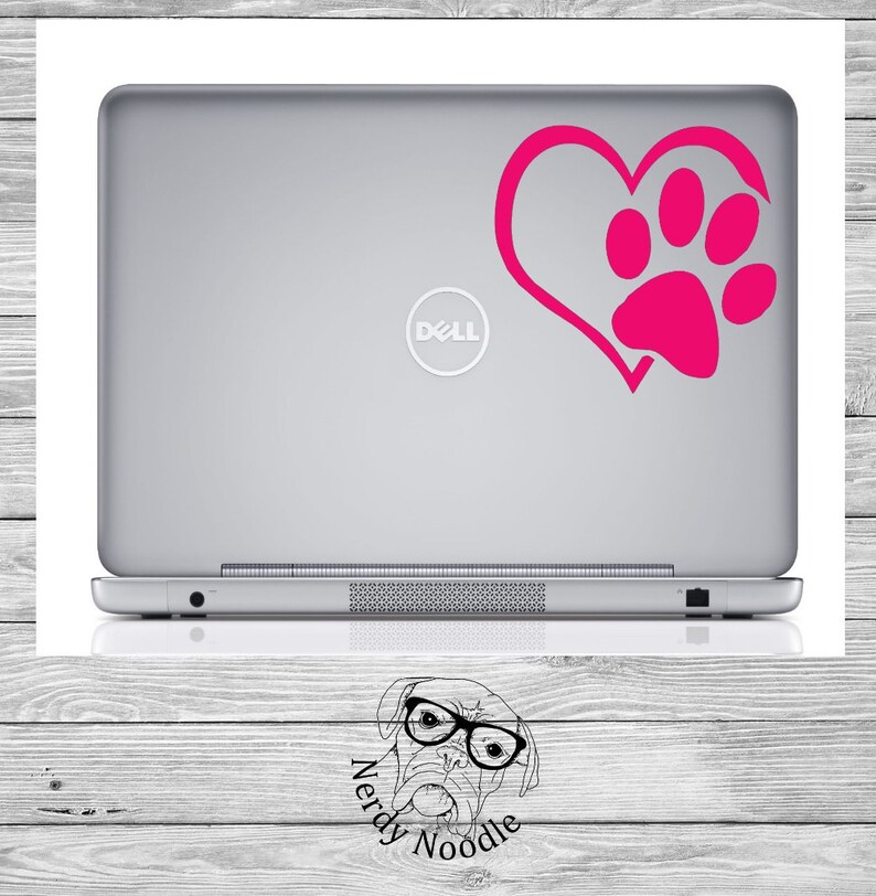 Dog Paw Decal, Dog Pawprint Decal, Pawprint Window Decal, Pawprint ...
