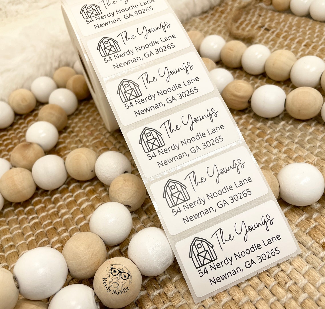Barn Address Labels, Barn Return Address Labels, 100-250-500, Farm ...