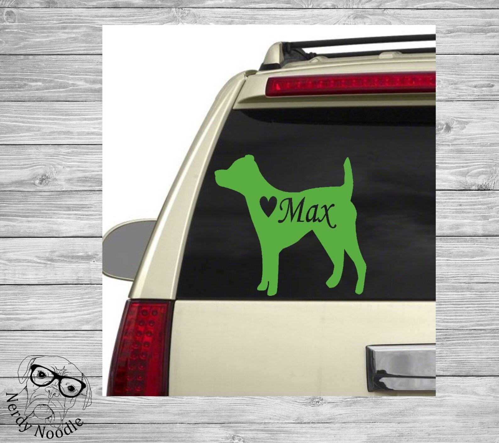 Jack Russell Terrier Decal Jack Russell Car Decal Jack Etsy