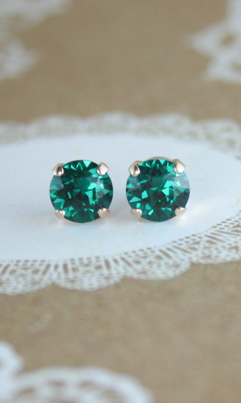 Emerald wedding jewelry emerald wedding earrings may birthstone earrings emerald wedding rose gold emerald earrings birthstone earrings