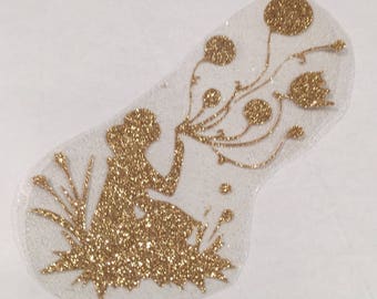 Pattern fusible fairy flowers
