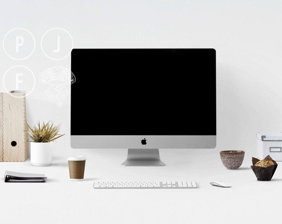 Imac Mockup Computer Mockup Blog Background Computer Photo Styled