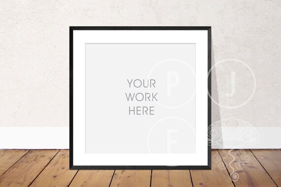 Square Frame Mockup Black Square Frame Mock Up Styled Square Frame Mockup Black Square Frame Mock Up Styled