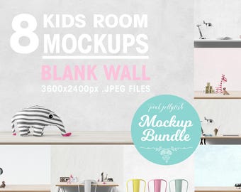 Download Free kids wall mockup, wall mockup, kids blog image, blog background, kids room, mockup bundles, room mock up, kids stock PSD Template