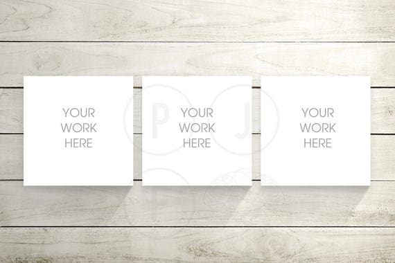 Download Free Square Canvas Mockup Set Of 3 Multi Frame Mockup Psd Amazing Your Scene Creator Mockups Creative Market PSD Mockup Templates
