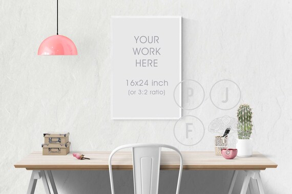 Poster Frame Mockup 16x24 White Frame Mock Up Poster Poster Frame Mockup 16x24 White Frame Mock Up Poster