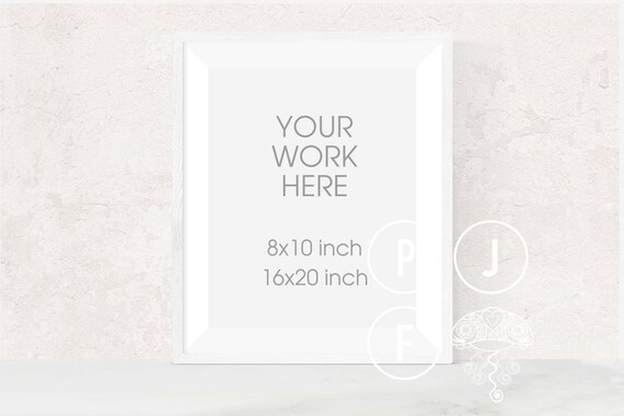 Frame Mockup 8x10 16x20 White Frame Mockup Styled Frame Frame Mockup 8x10 16x20 White Frame Mockup Styled Frame