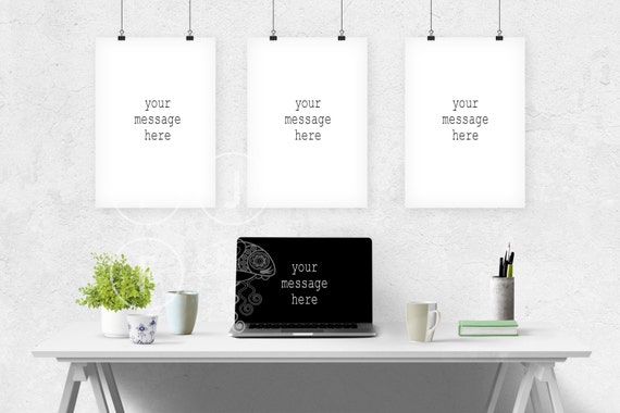 Multi Frame Mockup Hanging Sign Mockup White Desk Mockup Multi Frame Mockup Hanging Sign Mockup White Desk Mockup