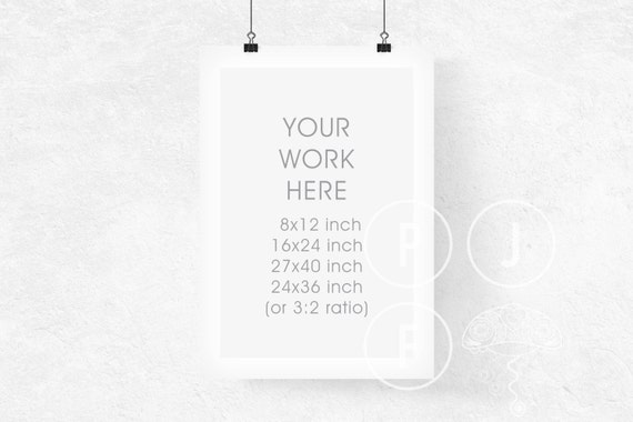 Hanging Frame Mockup White Room Mock Up 8x12 16x24 Hanging Frame Mockup White Room Mock Up 8x12 16x24
