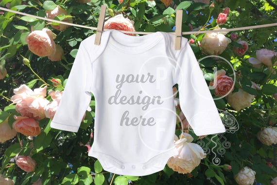 Baby Onesie Mockup Long Sleeve Onesie Long Sleeve Playsuit Baby Onesie Mockup Long Sleeve Onesie Long Sleeve Playsuit