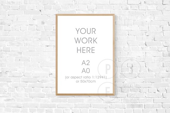 Poster Mockup Frame Mockup A2 Frame Mockup A0 A2