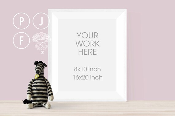 Frame Mockup 8x10 Kids Room Mockup Nursery Mock Up Styled Etsy