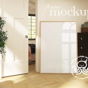 Maqueta de marco A0, loft de maqueta interior, en la puerta, psd, mediados de siglo, scandi, maqueta de marco, objeto inteligente A2, relación DIN ISO, Ma09