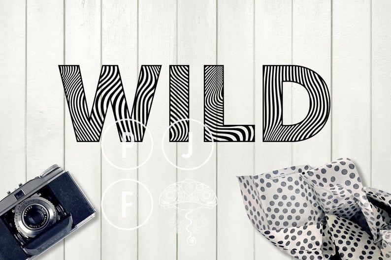 Download Zebra svg cut file wild svg zebra stencil wild cut wild | Etsy