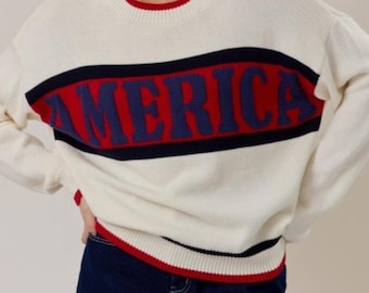 Nuevo jersey náutico de la boutique AMERICA para mujer.