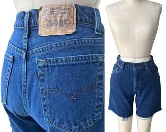 Short en jean Levis vintage des années 90