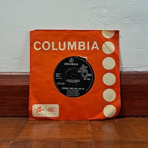 Shirley Bassey James Bond Goldfinger 7&quot; Vinyl Record Single Vintage 60s Music