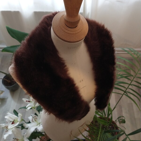 Faux Fur Stole Etsy