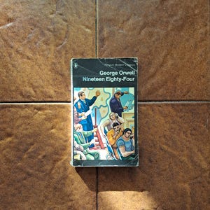 Nineteen Eighty-Four Book 1970s Penguin Edition Paperback Vintage George Orwell